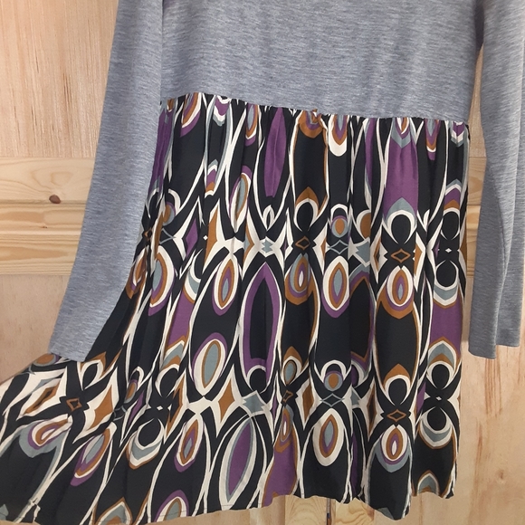 Entro flattery empire-waist tunic dress size M - Picture 3 of 5